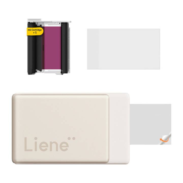 Liene Pearl N200 Pro 2x3" portatīvais fotoprinteris (zelts)