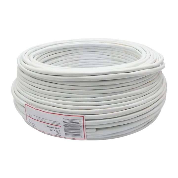 Mercor YTDY 12 × 0,5 mm, 100 m – signalizacijos ir domofono laidas