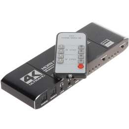 HDMI матричный коммутатор 4x2 HDMI-SW-4/2-MATRIX – 4 входа 2 выхода 4K