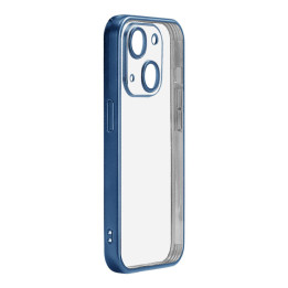 Защитный чехол для телефона Joyroom JR-15Q1 для iPhone 15 (матовый голубой)