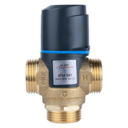 AFRISO ATM 561 – termostaattinen sekoitusventtiili, DN20, G 1", 20–43°C, Kvs 2,5
