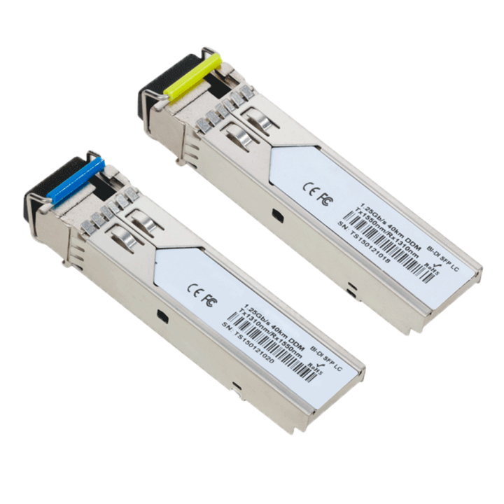 MARCA BLANCA SFP-TR1513EX-40SMF-LC SFP raidītājs 1.25G 1310nm 40km vienmoda LC