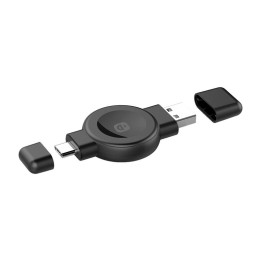 Choetech T606-F-V2 In-Line Wireless Charger for Smartwatch (Black)