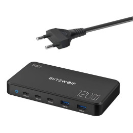 BlitzWolf BW-i100 5-in-1 120W Charging Station