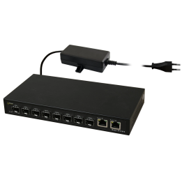 Pulsar SFG10F8 optiline lüliti (8 × SFP, 2 × RJ45)