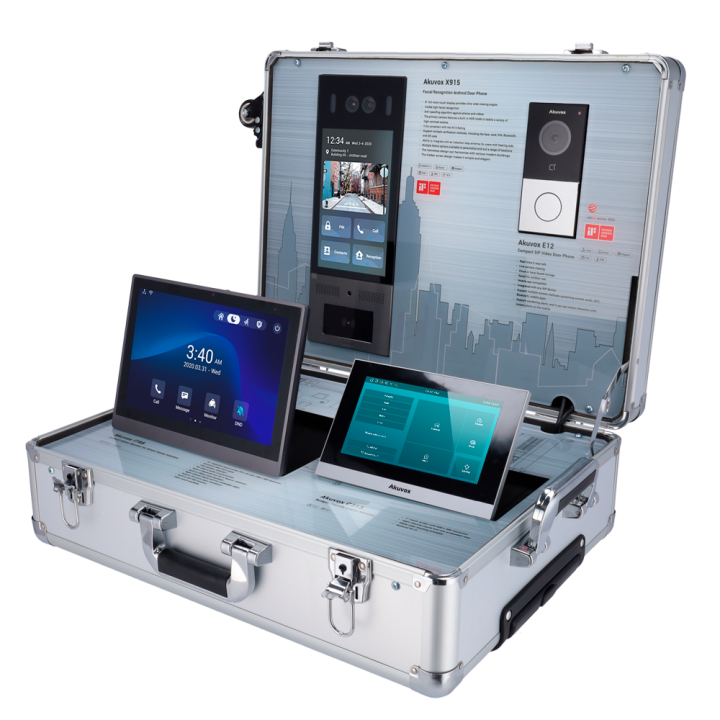 AKUVOX AK-DEMOKIT IP uksekõne demo komplekt