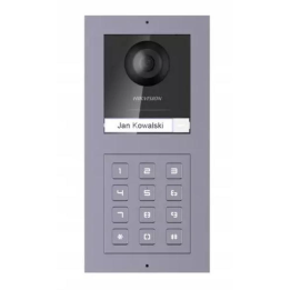 Hikvision modulaarne uksepaneeli kaamera + klahvistik