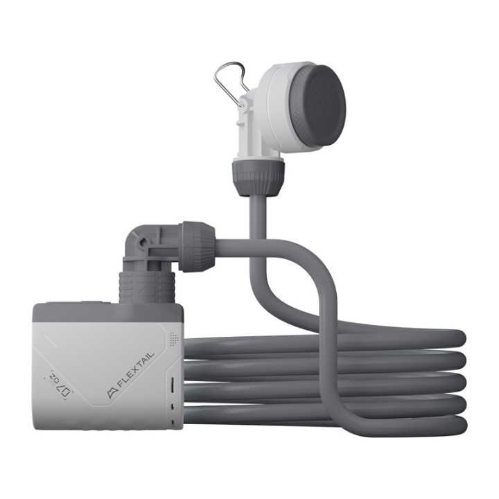 Flextail Tiny Shower Kannettava suihku pumpulla (valkoinen)