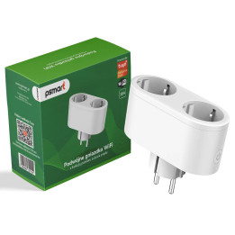 Tuya PSMART Smart WiFi Dual Socket with Energy Monitoring