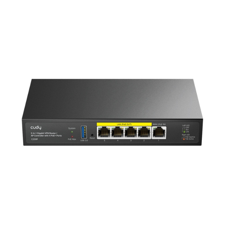 MARŠRUTIŠAS VPN C200P 4 PoE CUDY