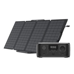 EcoFlow River 3 UPS Power Station + 110W Solar Panel Set (R3U-110W-SB)