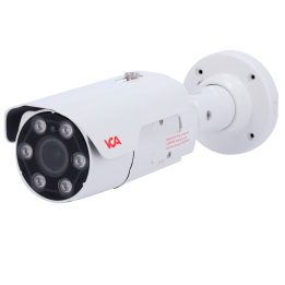 VCA TECHNOLOGY VCA-IPAi65A08-MR 5MP IP67 Bullet IP kamera ar PoE, 2.7-13.5mm objektīvu, 40m IR nakts redzamību