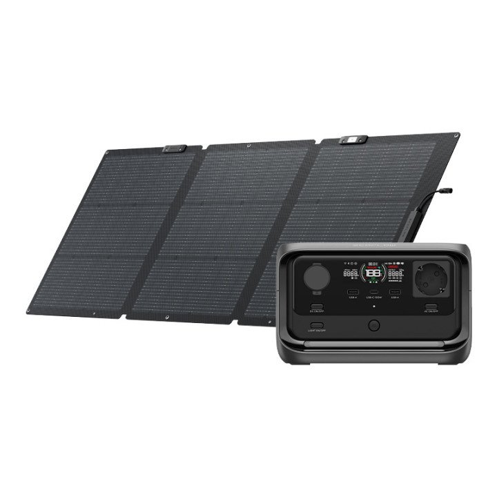 EcoFlow River 3 Plus Power Station + 160W Solar Panel Set (R3PLUS-160W-SB)