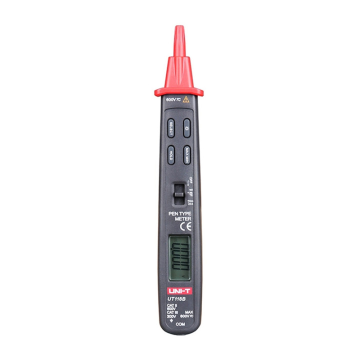 UNI-TREND UT118B Digitālais Multimetrs 2000 Skaitījumi CAT II Rokas Testētājs
