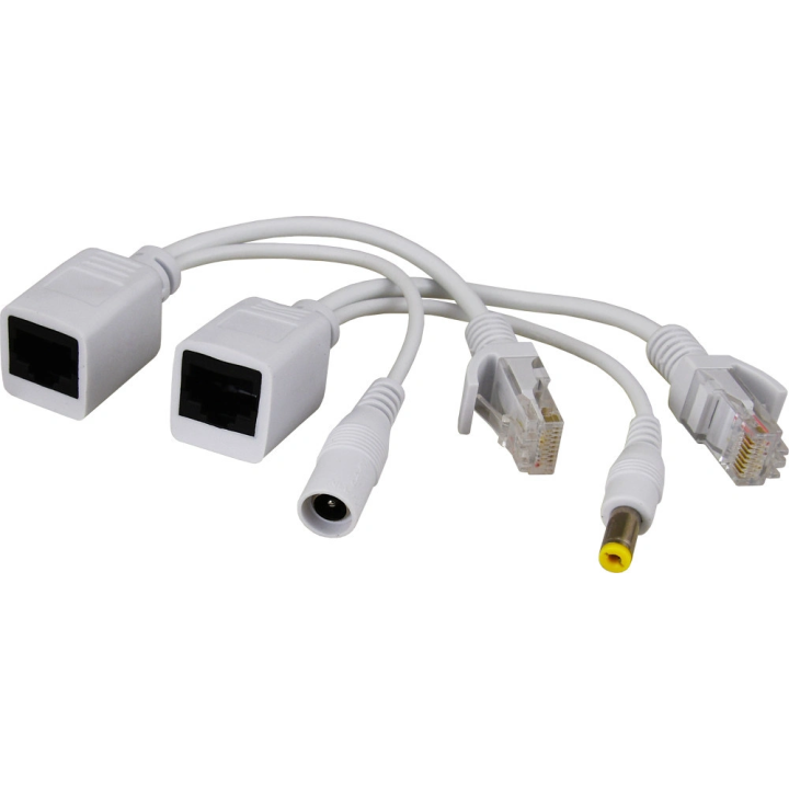 Pulsar P-POE1 PoE adapterio rinkinys su RJ tipo jungtimis