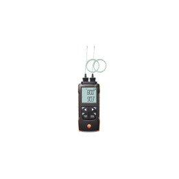 Differential temperature measuring instrument Testo 922 for TC Type K with App connection