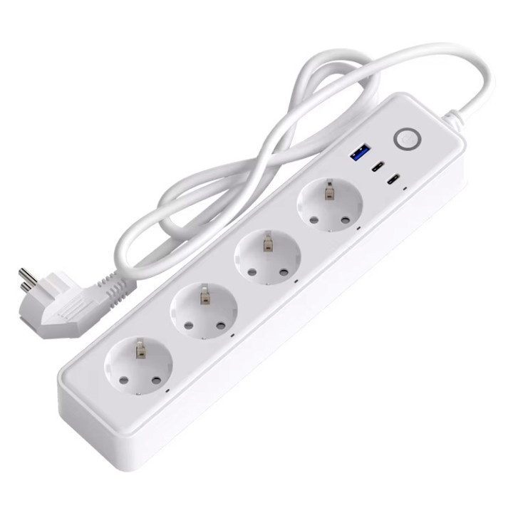 Умный удлинитель 4P + USB WiFi TUYA