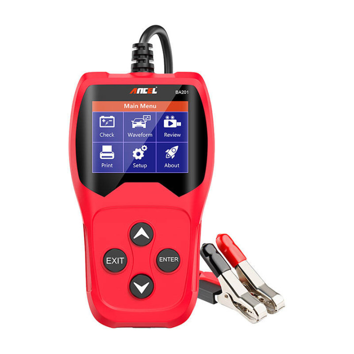 ANCEL BA201 Battery Tester 8-16V DC