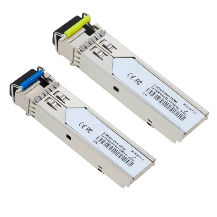 MARCA BLANCA SFP-2.5G-TR1513LX-3SMF-LC-I 2.5G SFP transiiver, üherežiimiline LC/UPC, 1510nm, 10km
