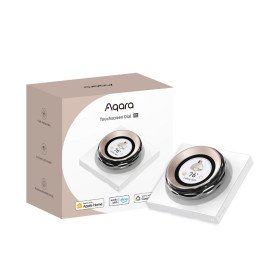 Aqara Touchscreen Dial V1 EU умный настенный выключатель – Wi-Fi/Zigbee/Z-Wave/Thread/Matter, 230V, 8A, белый