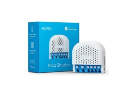 Aeotec Pico Shutter (Zigbee 3.0) viedais rullo slēģu kontrolieris