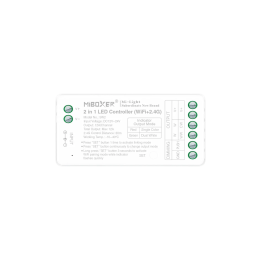 LED-kontroller 2in1 MONO/CCT 12-24VDC 12A WiFi SW2 (FUT035W+)