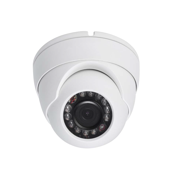 DAHUA HAC-HDW1200M IP/PoE kuppelkaamera, 2MP, 3,6 mm, IR 20 m, IP67