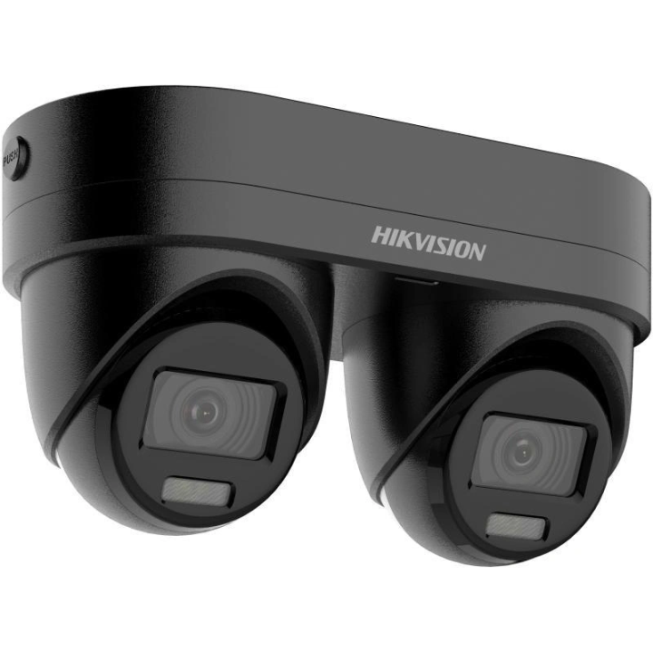 Hikvision DS-2CD2343G2D-LIZ2UY/SL(2.8/4)BLACK 2.8mm купольная IP-камера для улицы Wi-Fi 360°