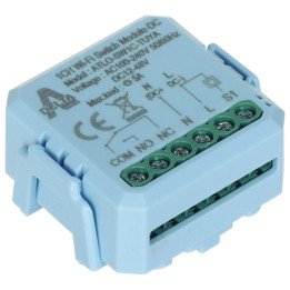 Умный Wi-Fi настенный выключатель ATLO ATLO-SW1C-TUYA – 1 группа, совместим с Tuya/Smart Life, Alexa и Google Home