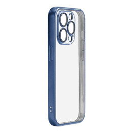 Защитный чехол для телефона Joyroom JR-15Q2 для iPhone 15 Pro (матовый синий)