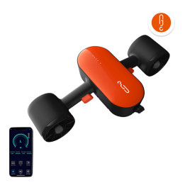 Geneinno S2 sukelaparaat (must ja oranž)