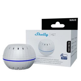 Shelly Wave H&T White EU LR - Smart Temperature and Humidity Sensor