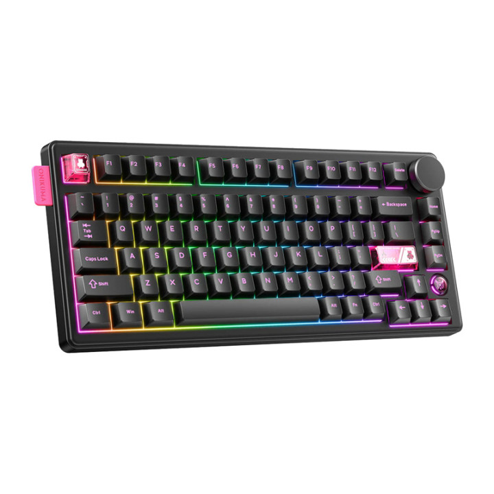 ONIKUMA MT706 Mechanical Keyboard (Black, QWERTY)