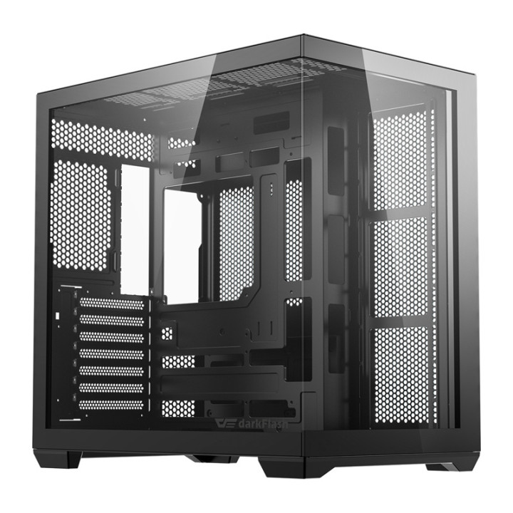 DarkFlash C280 kompiuterio dėklas (juodas)