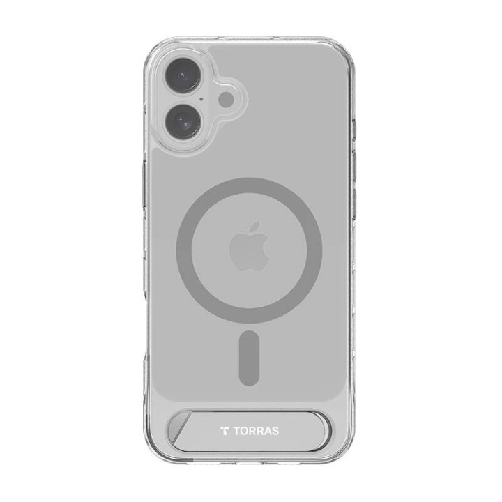 Torras Pstand seeria ümbris iPhone 16 jaoks (läbipaistev)