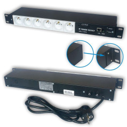 TinyControl :: Power Strip 6G10A V2 VALKOINEN