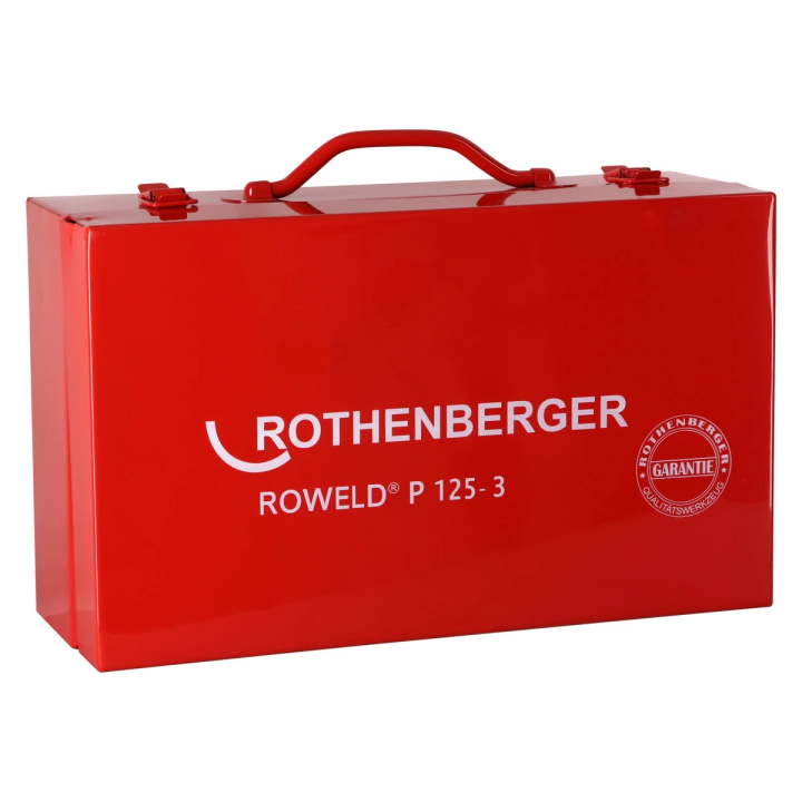 Rothenberger ROWELD P 125-3 Polyfusion suvirinimo aparatų rinkinys 1200 W