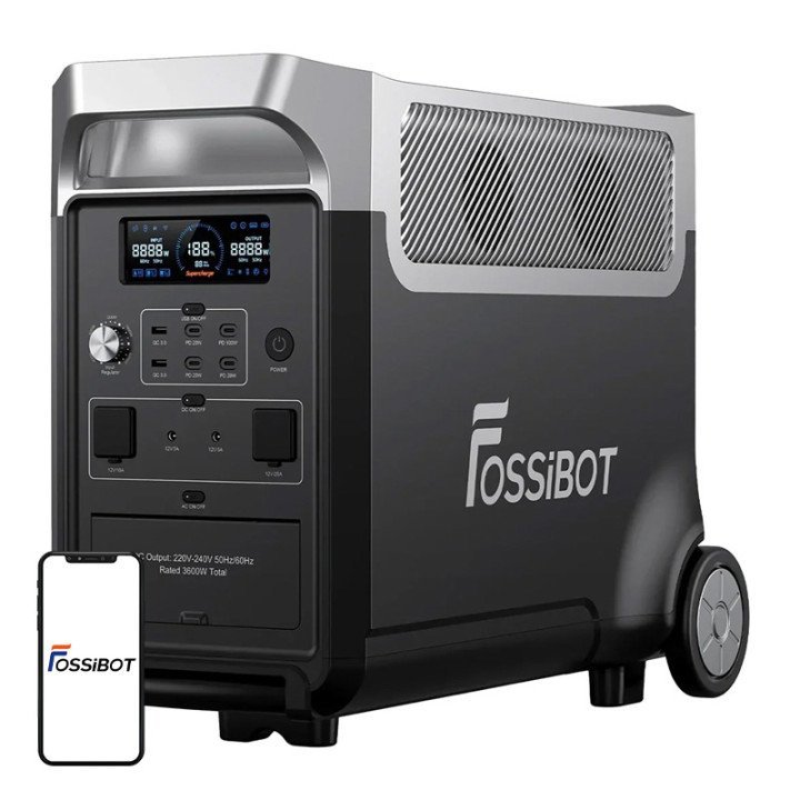 Портативная электростанция FOSSIBOT F3600 Pro, 3600W, 3840Wh