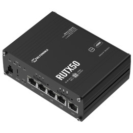 PRIEIGOS TAŠKAS 5G + ROUTER RUTX50320400 Dual SIM Wi-Fi 5, 2.4&nbsp;GHz, 5&nbsp;GHz, 867&nbsp;Mbps Teltonika