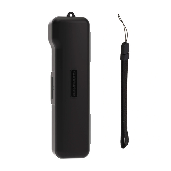 Sunnylife suojakotelo hihnalla Osmo Pocket 3:lle (musta)