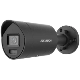 Hikvision DS-2CD2087G2H-LIU/SL(2.8)eF/BLACK 8 MP 4K Smart Hybrid Light ColorVu fiksuota mini bullet IP kamera su PoE, IP67, lauk