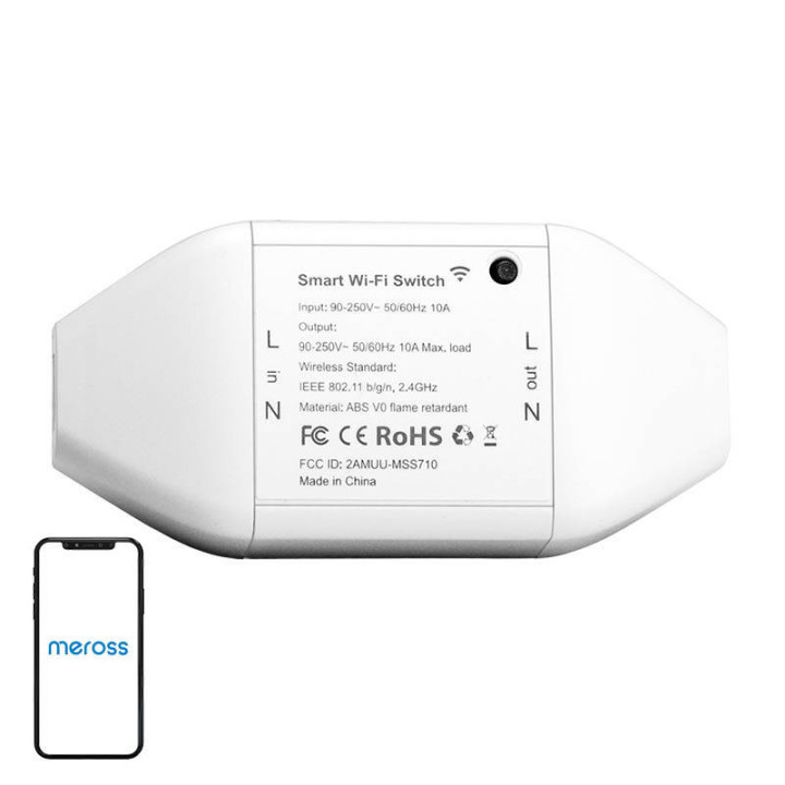 WiFi Smart Switch Meross MSS710-un (ei-kodikit)