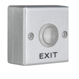 Exit button for VIDOS access control system OP04 surface mounted metal button IP42