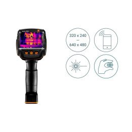Thermal imager Testo 883-2 320 x 240 pixels with 42 degree lens and accessories