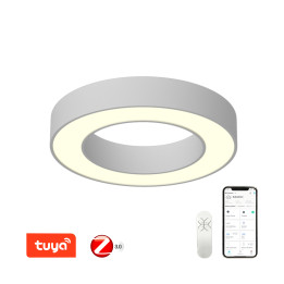 Immax NEO PASTEL Умный потолочный светильник 60см, 52Вт белый Zigbee 3.0 II. качество