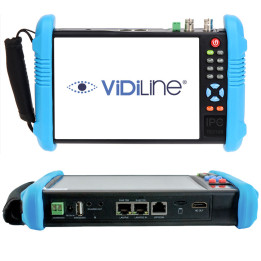VidiLine VIDI-TES-7-PRO CCTV tester 7" 4K 8Mpx IP AHD CVI TVI