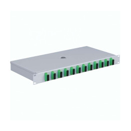 Mantar :: Valokuitupaneeli Teline 19" 1U SC 12 Duplex