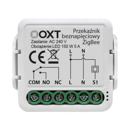 OXT mini be įtampos ZigBee modulis TUYA