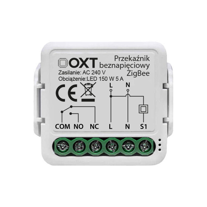 OXT Mini Zigbee 3.0 Voltage-Free Module TUYA 5904496828085