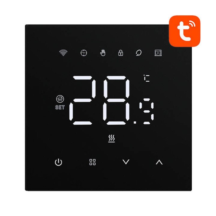 Avatto WT410-16A-B Smart Thermostat for Electric Heating 16A WiFi
